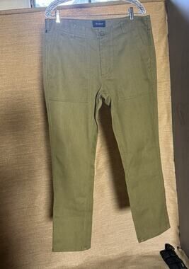 Brixton Fatigue Japanese Work Pants 34/32 Olive Green